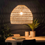 Woven Rattan Pendant Light - R13