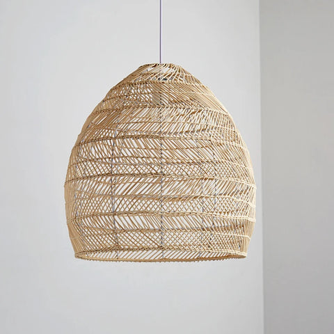 Woven Rattan Pendant Light - R13