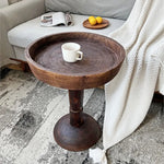 Cup Vintage Solid Wood Side Table