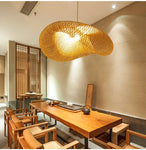 Woven Bamboo Pendant Light - R11