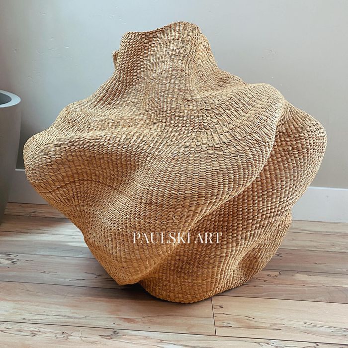 XXL Handmade - African Wave Floor Basket