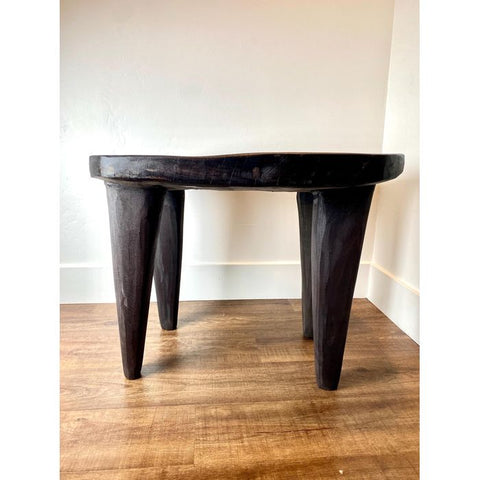 XXL 2FT Senufo Stool Table | African Senufo Stool | African End Table | African Wooden Table | African Bench | Side Stool | Vintage Bench