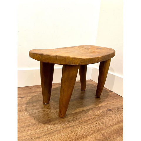 Large Senufo Stool | African Senufo Stool | African End Table | African Wooden Table | African Bench | Side Stool | Vintage Bench