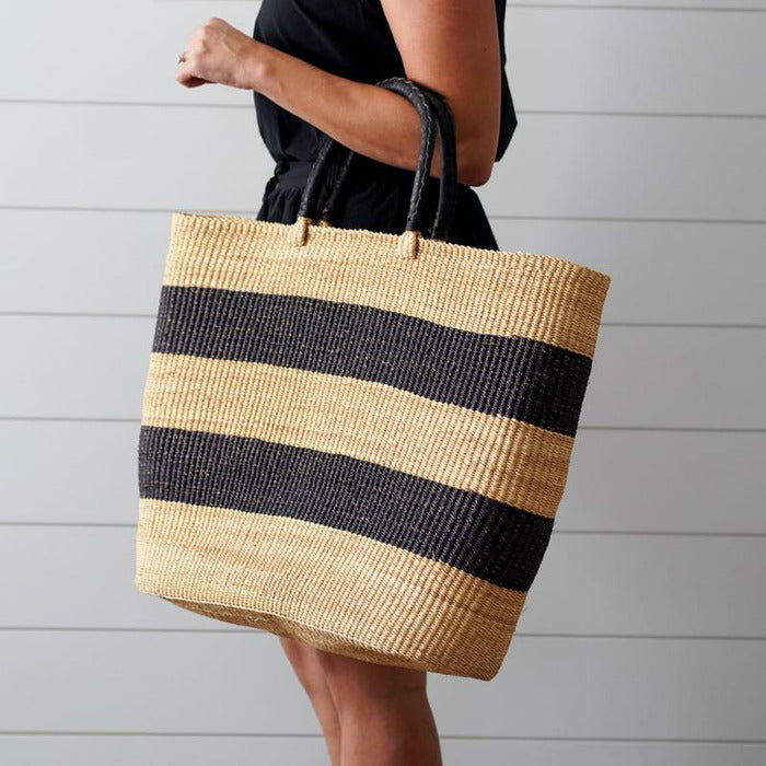 Natural Woven Basket Bag – Paulski Art