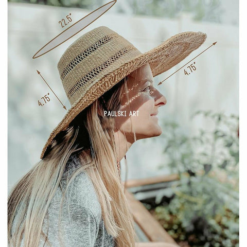 Women's African Straw Hat